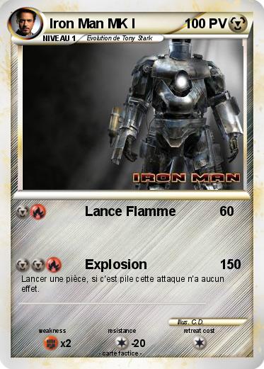 Pokemon Iron Man MK I