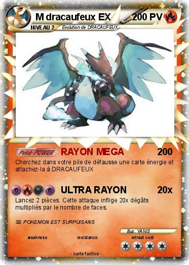 Pokemon M dracaufeux EX