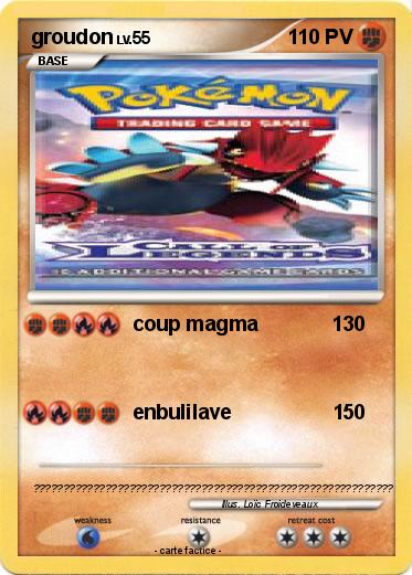 Pokemon groudon