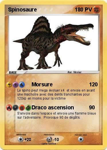 Pokemon Spinosaure