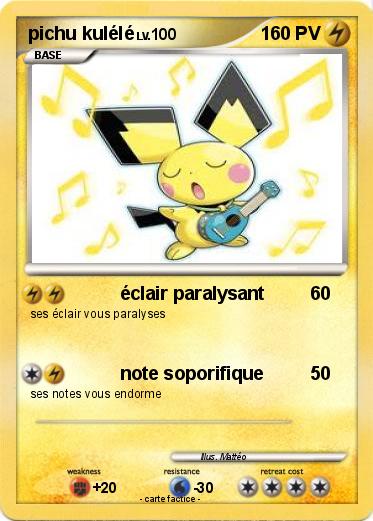 Pokemon pichu kulélé