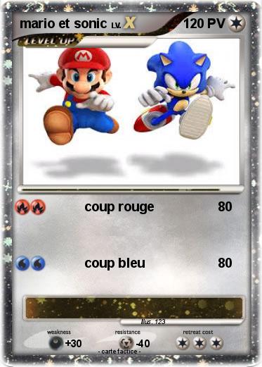 Pokemon mario et sonic