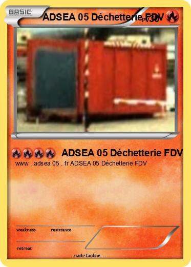 Pokemon ADSEA 05 Déchetterie FDV