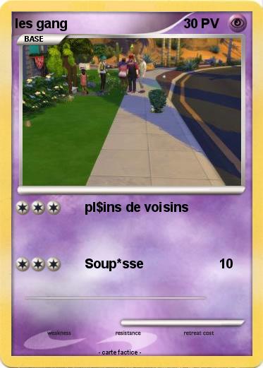 Pokemon les gang