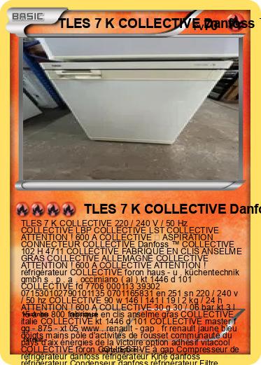 Pokemon TLES 7 K COLLECTIVE Danfoss ™