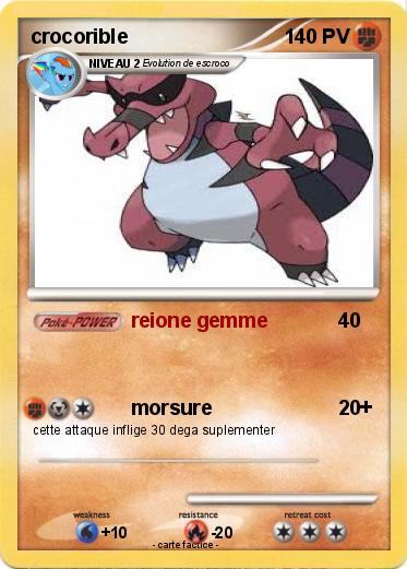 Pokemon crocorible