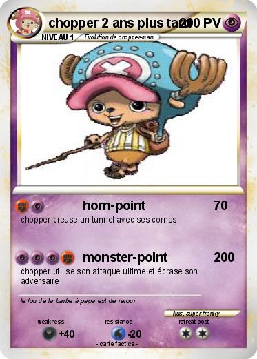 Pokemon chopper 2 ans plus tard