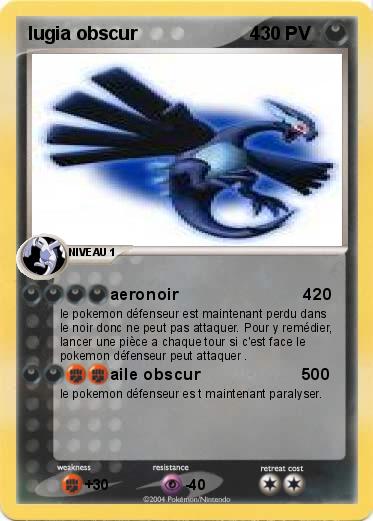 Pokemon lugia obscur                      4