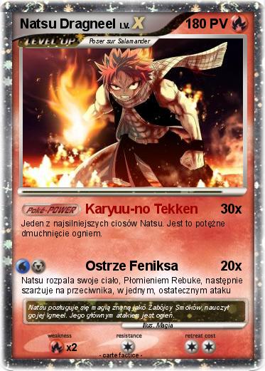 Pokemon Natsu Dragneel