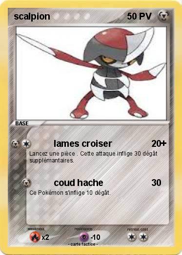 Pokemon scalpion