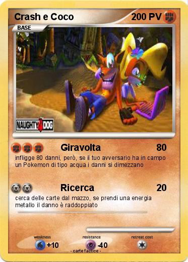 Pokemon Crash e Coco