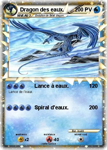 Pokemon Dragon des eaux.