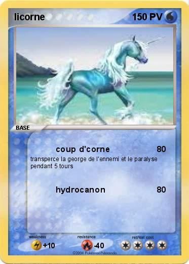 Pokemon licorne