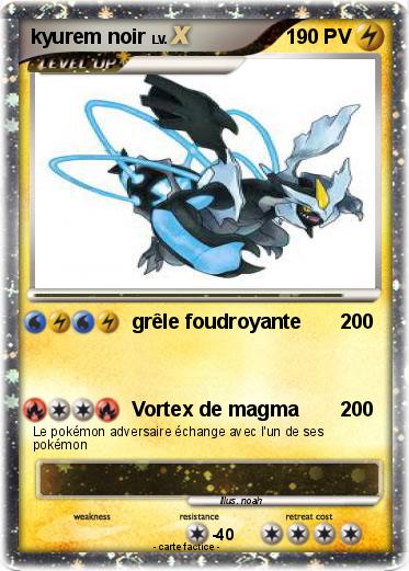 Pokemon kyurem noir