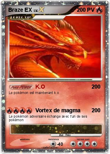 Pokemon Braze EX