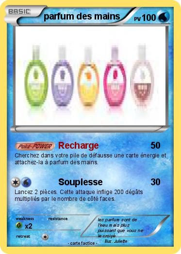 Pokemon parfum des mains