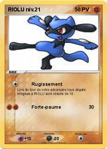 Pokemon RIOLU niv.21