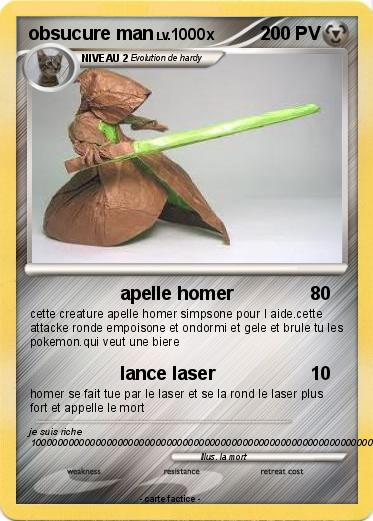 Pokemon obsucure man