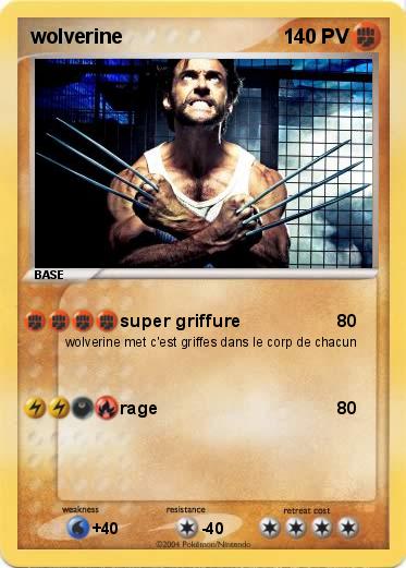Pokemon wolverine