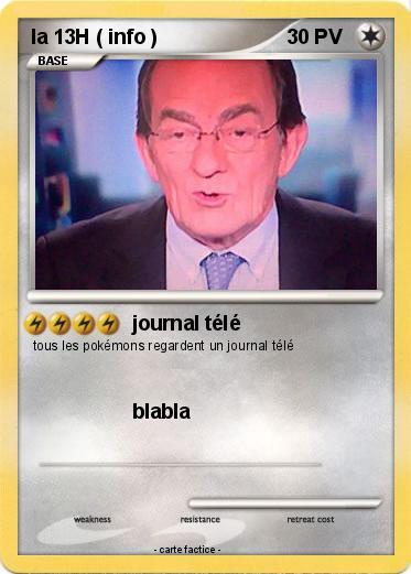 Pokemon la 13H ( info )