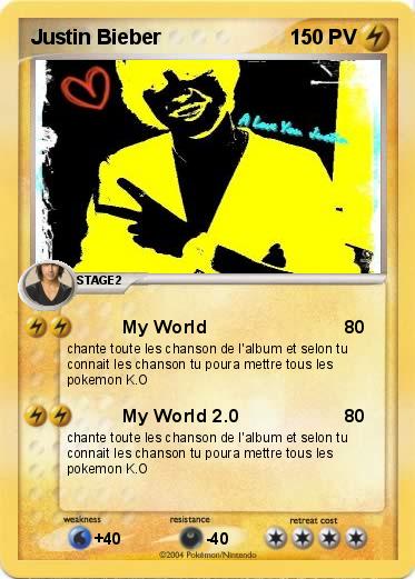 Pokemon Justin Bieber