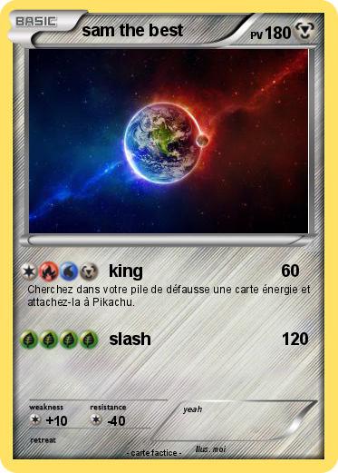 Pokemon sam the best