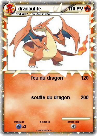 Pokemon dracaufite