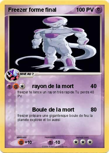 Pokemon Freezer forme final