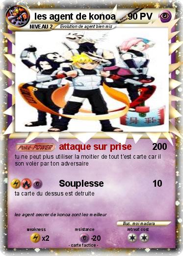 Pokemon les agent de konoa