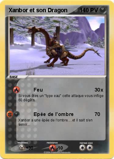 Pokemon Xanbor et son Dragon