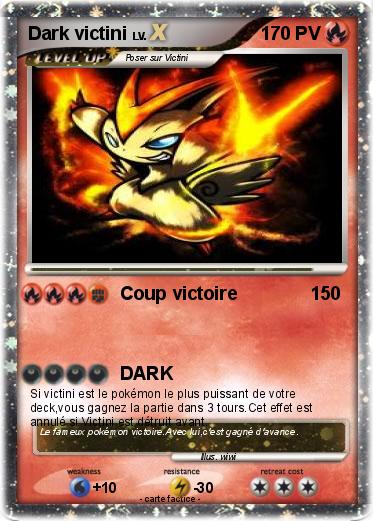 Pokemon Dark victini