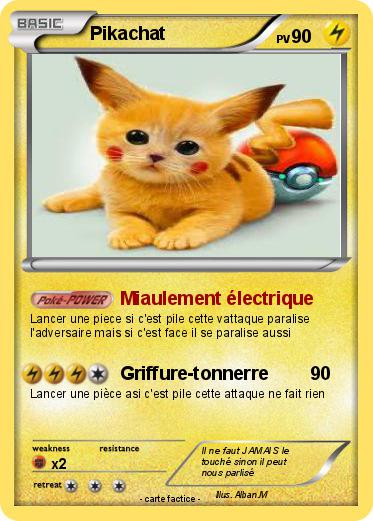 Pokemon Pikachat