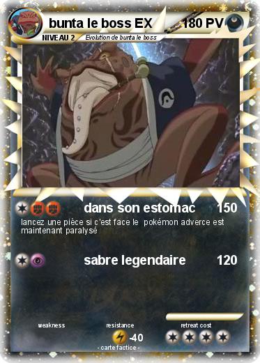 Pokemon bunta le boss EX