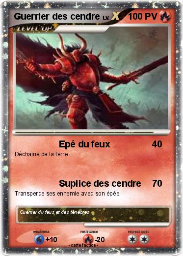 Pokemon Guerrier des cendre