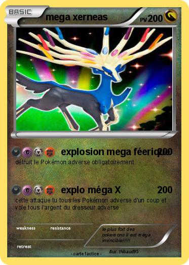 Pokemon mega xerneas