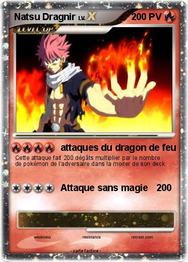 Pokemon Natsu Dragnir