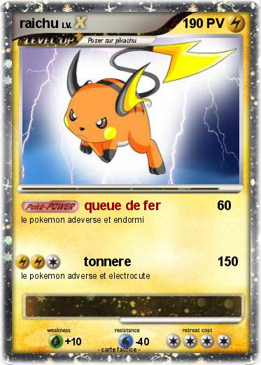 Pokemon raichu