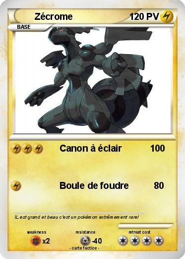 Pokemon Zécrome