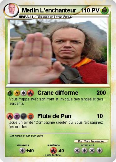 Pokemon Merlin L'enchanteur