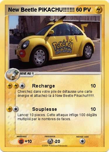 Pokemon New Beetle PIKACHU!!!!!!!