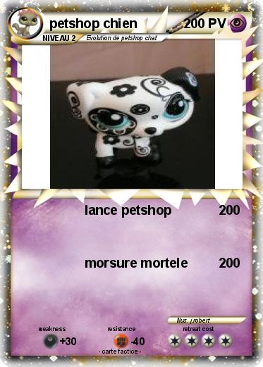 Pokemon petshop chien