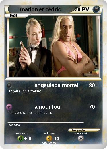 Pokemon marion et cédric