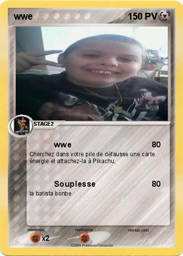 Pokemon wwe