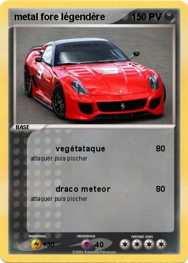 Pokemon metal fore légendère