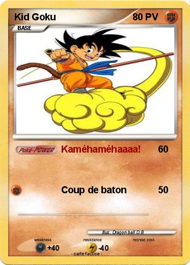 Pokemon Kid Goku