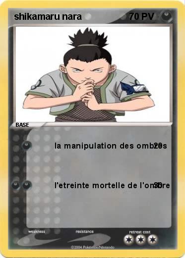 Pokemon shikamaru nara