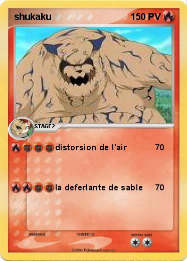 Pokemon shukaku