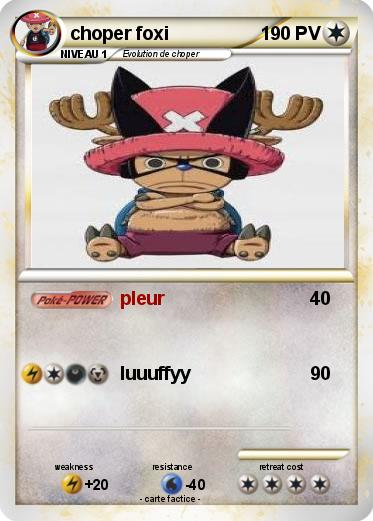 Pokemon choper foxi