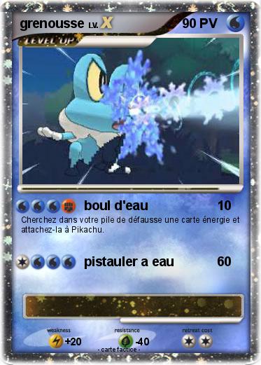 Pokemon grenousse