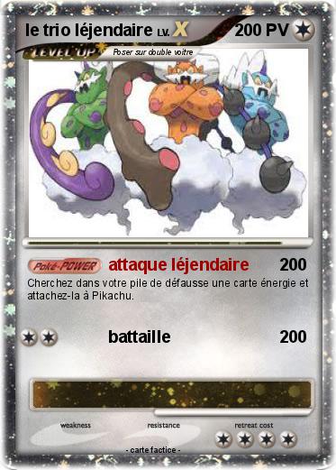 Pokemon le trio léjendaire